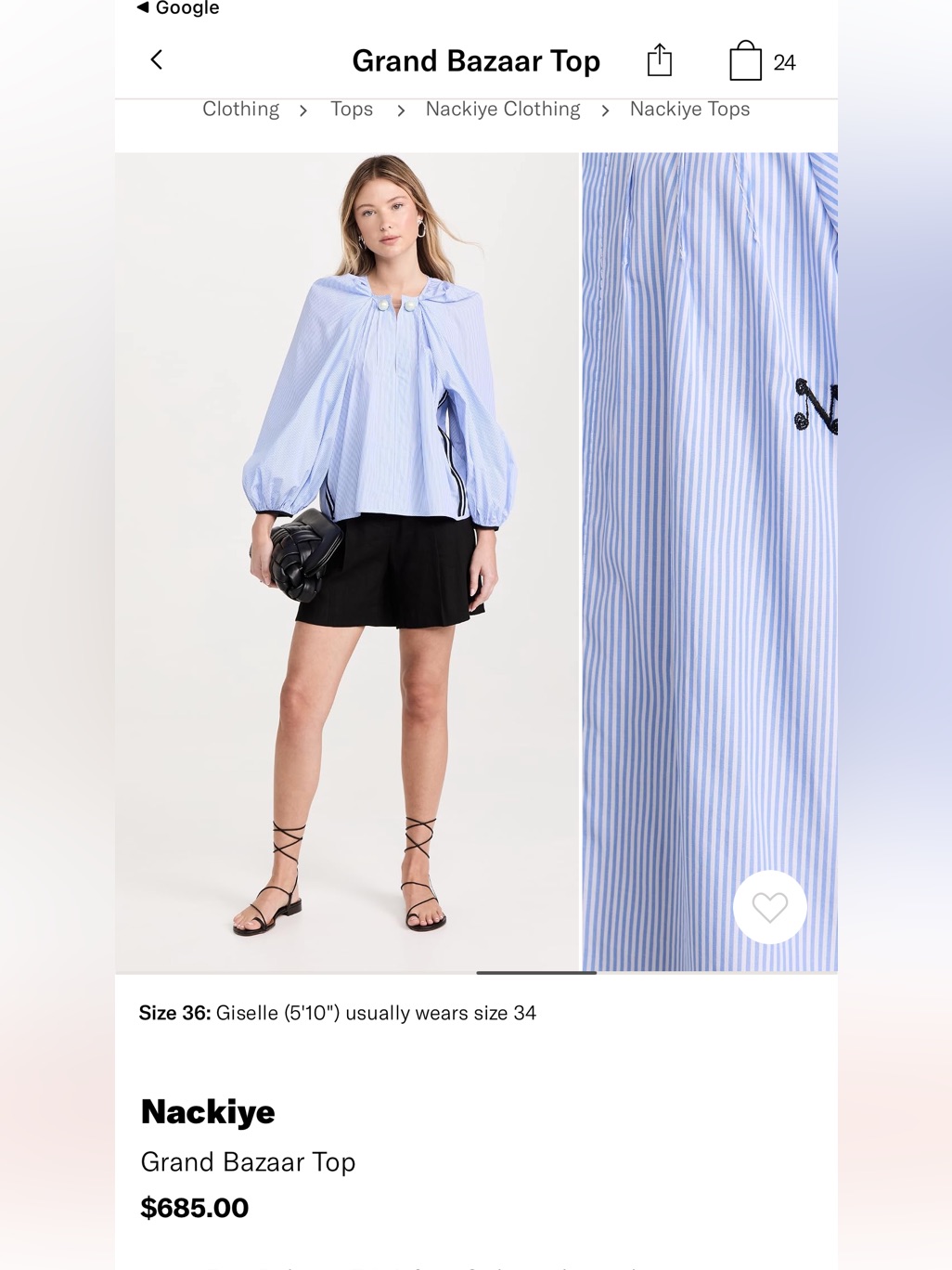 Nackiye Grand Bazaar Top — image 2 of 7